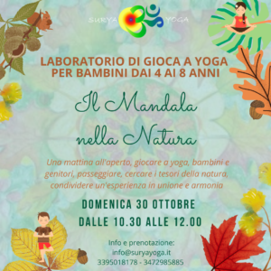 laboratorio di gioco a yoga