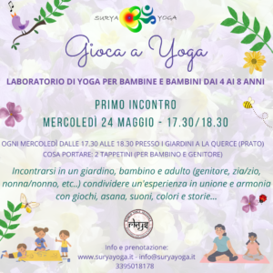 Gioca Yoga Giardino Prato